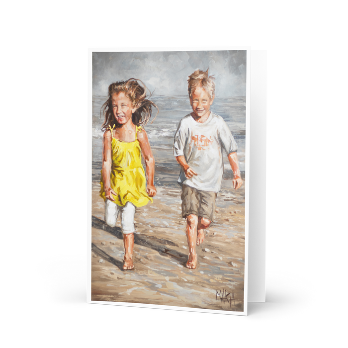 Pigeon Pair | Greeting Card