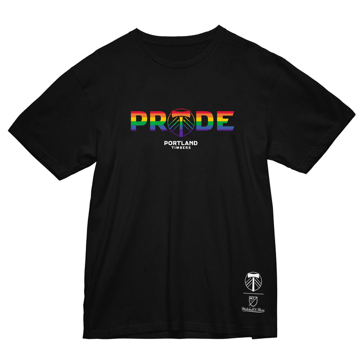 PORTLAND TIMBERS FC MEN'S SHORT SLEEVE PRIDE TEE
