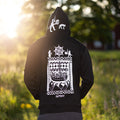 Premium Zip Hoodie, Gute Stone, Black