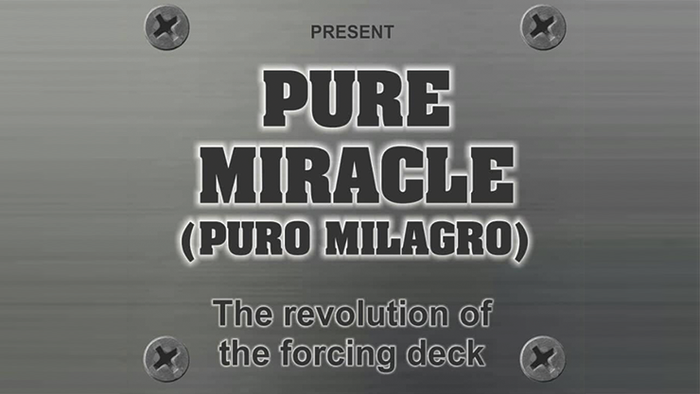 Pure Miracle (Gimmicks and Online Instructions) by Mago Larry