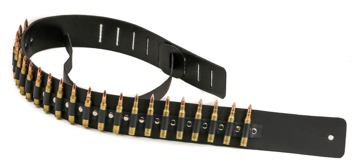 Real Bullet Guitar Strap .223 Caliber Brass Shell