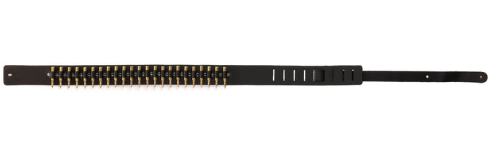 Real Bullet Guitar Strap .223 Caliber Brass Shell