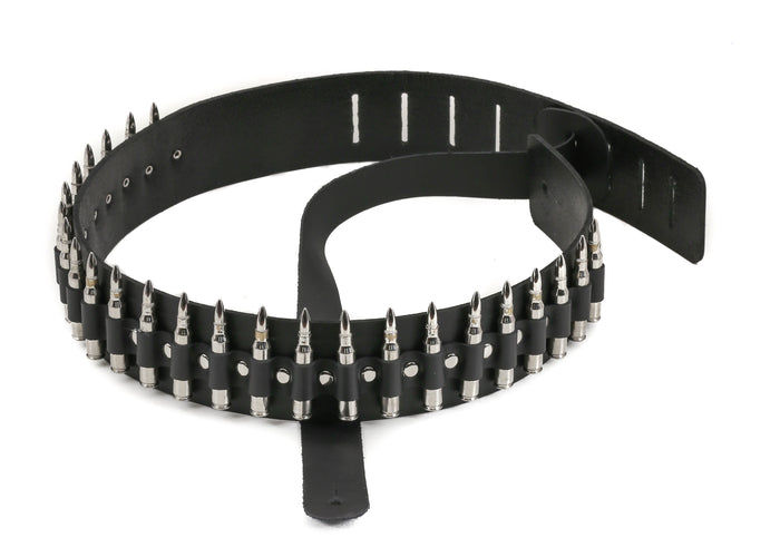 Real Bullet Guitar Strap .223 Caliber Nickel Shell