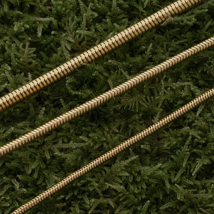 Snake Chain, Gold Plated