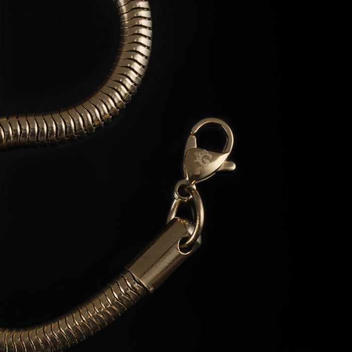 Snake Chain, Gold Plated