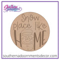 Snow Place Like Home Blank