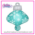 Snowflake Pattern Ornament Template & Digital Cut File