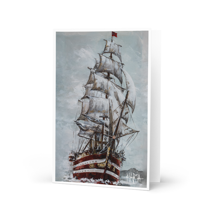 Spectacular Approach | Greeting Card