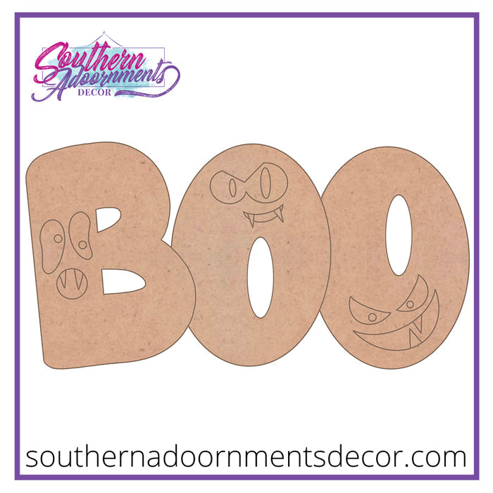 Spooky Boo Blank