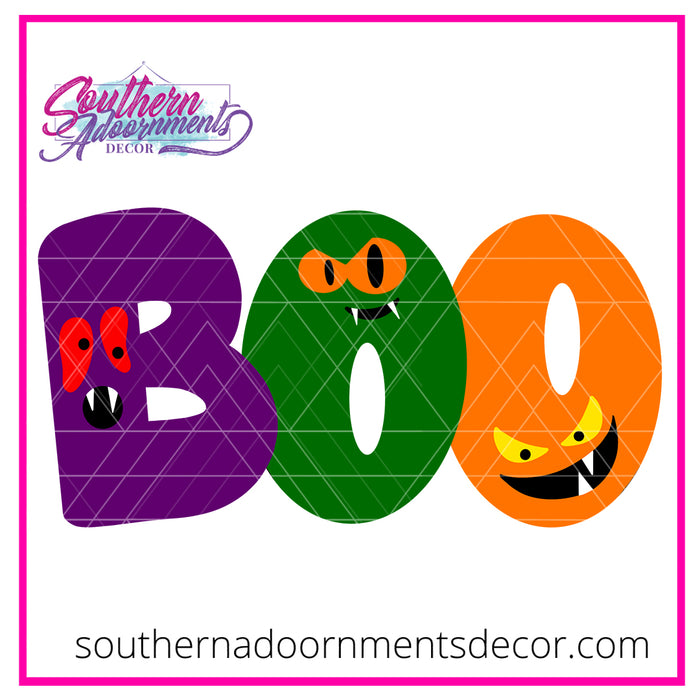Spooky Boo Blank