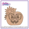 Sunflower Jack-O-Lantern Blank