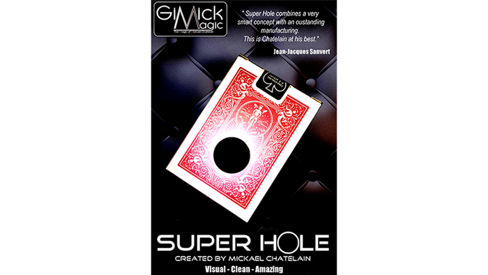 SUPER HOLE (RED) by Mickael Chatelain