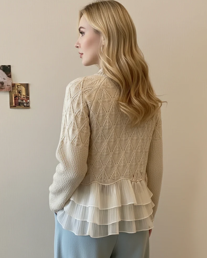 Taylor Ruffle Cardigan™