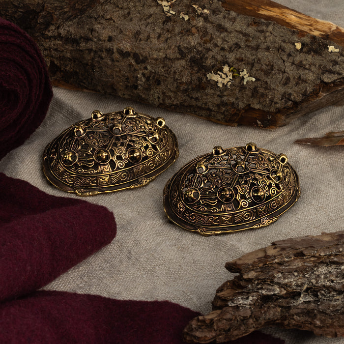 Tortoise Brooches, Birka, Small