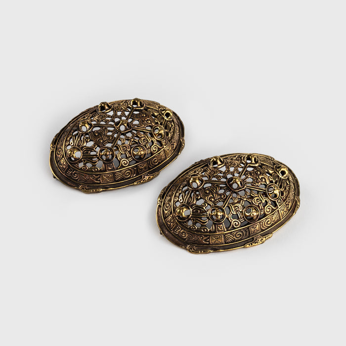 Tortoise Brooches, Birka, Small