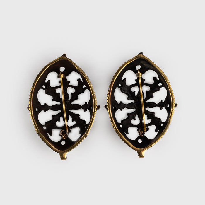 Tortoise Brooches, Small Lightweight