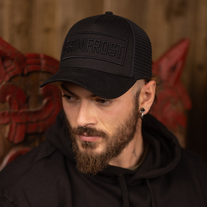 Trucker Cap, Grimfrost, Black - Grimfrost