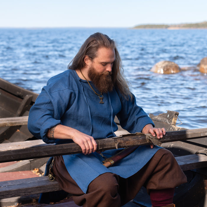 Viking Viborg Shirt, Linen Blue