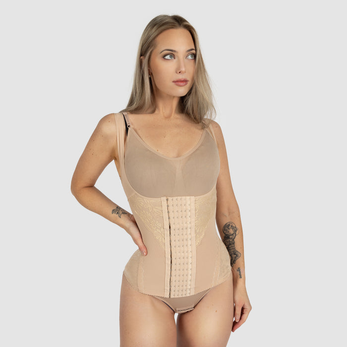 Waist Shaping Corset, Sand - Grimfrost