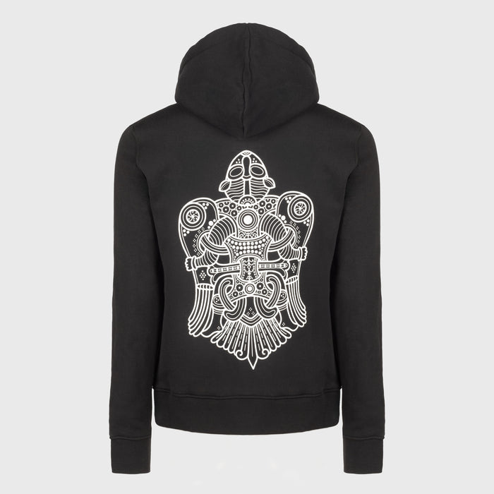 Women's Premium Zip Hoodie, Volund, Black