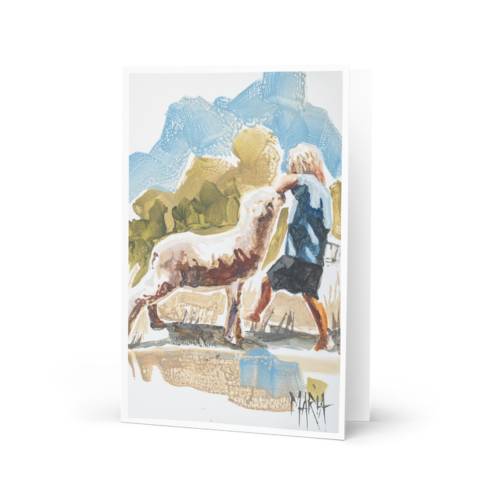 Wrestling | Greeting Card